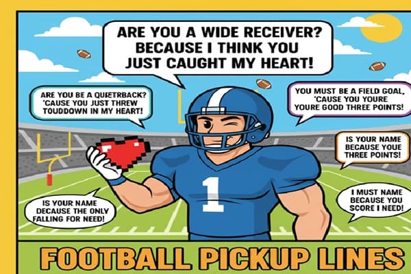 Football Pickup Lines That Score Every Time