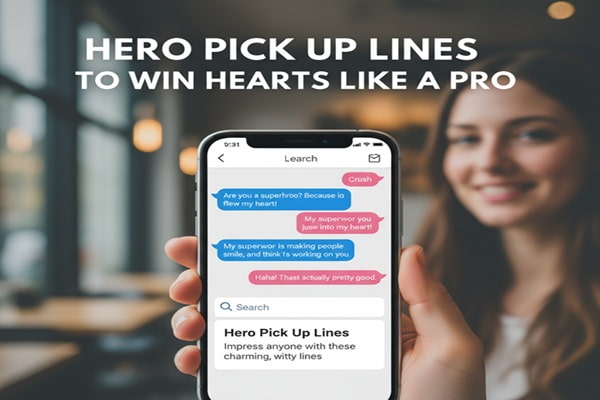 Hero Pick Up Lines to Win Hearts Like a Pro
