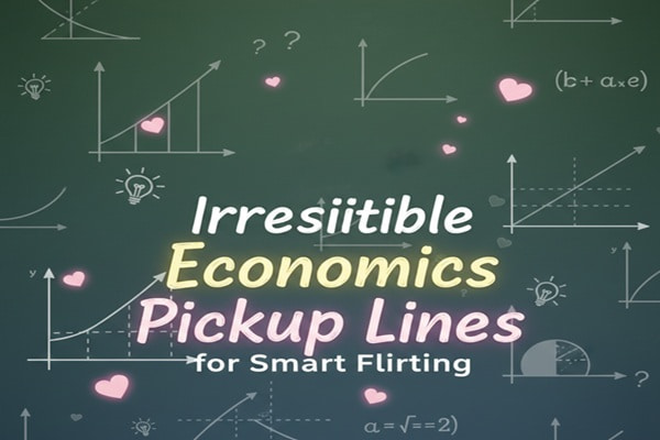 Irresistible Economics Pickup Lines for Smart Flirting