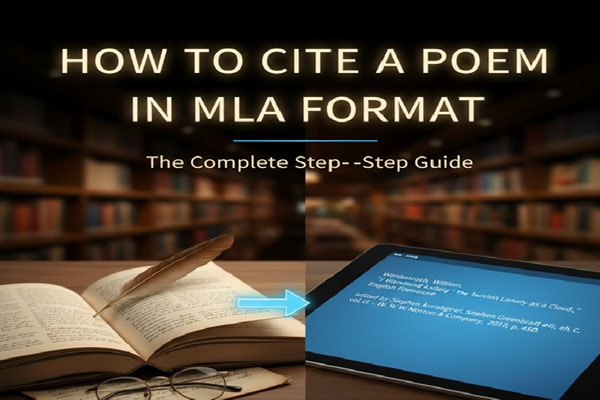 How to Cite a Poem in MLA Format: The Complete Step-by-Step Guide