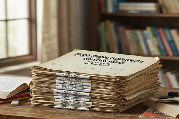 Second Terminal Examination 2018 Question Paper