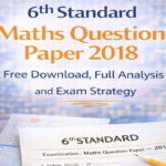 6th Standard Maths Question Paper 2018