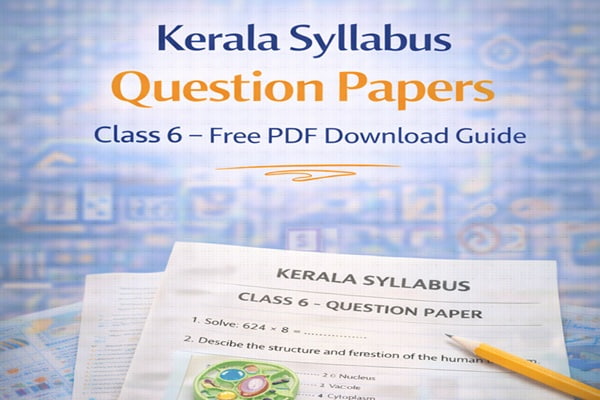 Kerala Syllabus Question Papers Class 6